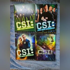 CSI Crime Scene Investigation DVDs (Seasons 1-3, 8)